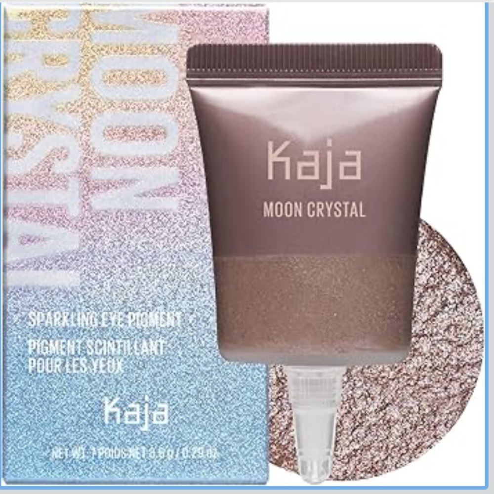 KAJA Moon Crystal Sparkling Eye Pigment - TIGER’S EYE